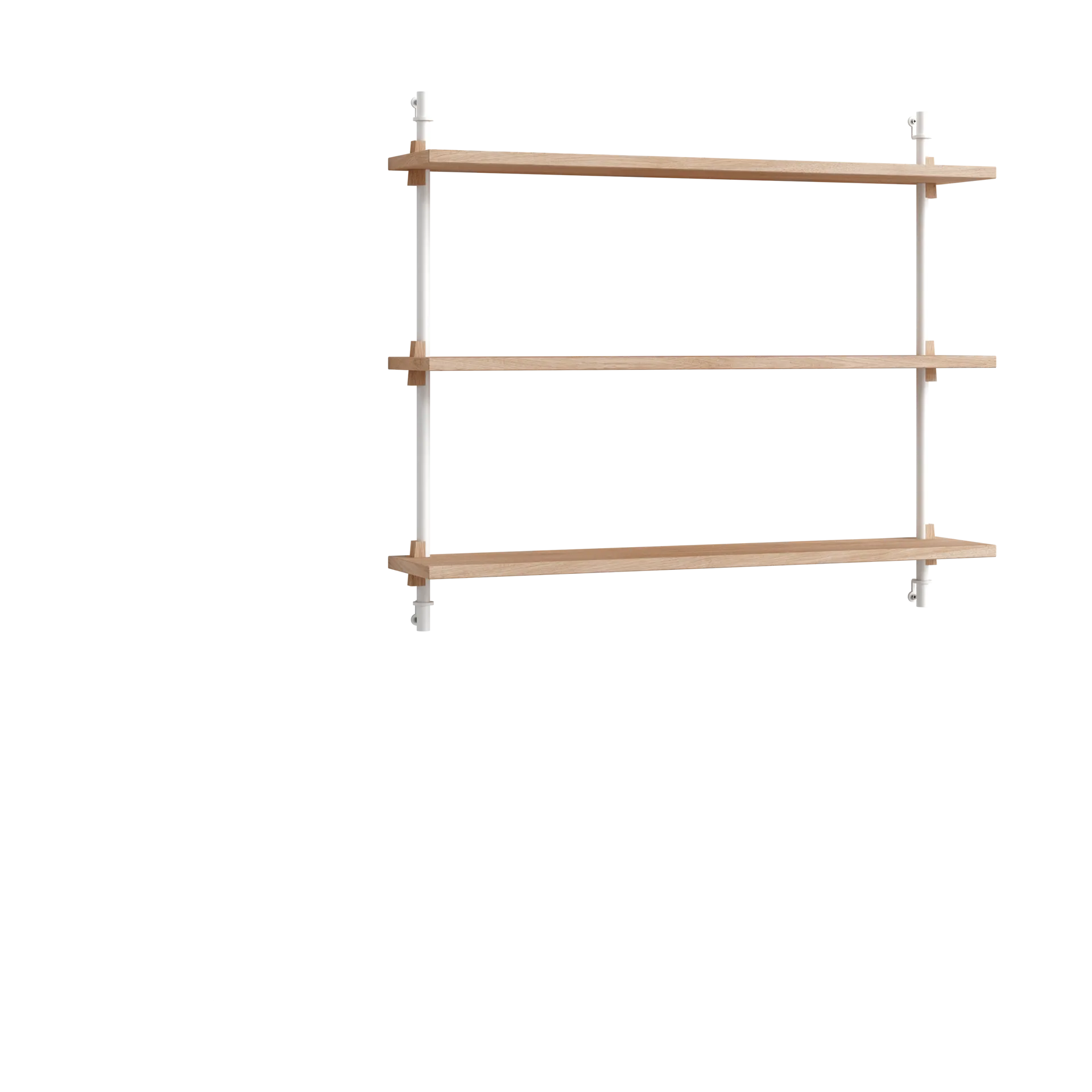 Moebe wall shelving ws.65.1, Eik-hvit MOEBE