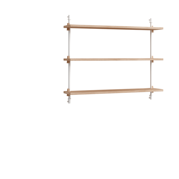Moebe wall shelving ws.65.1 - Eik-hvit - MOEBE