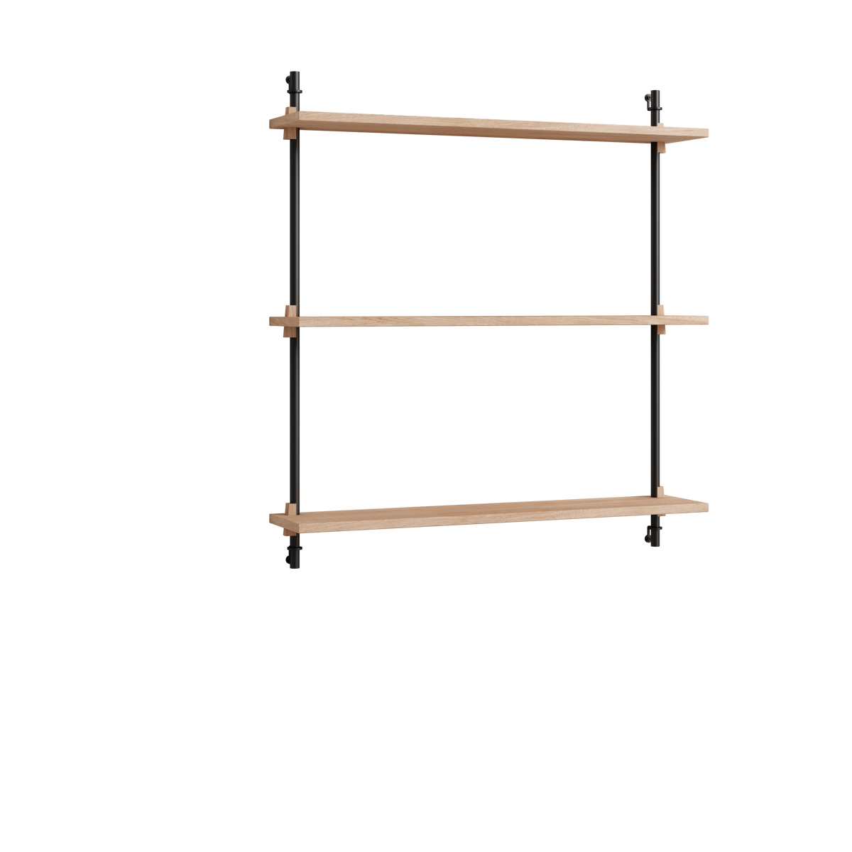 MOEBE Moebe wall shelving ws.85.1 Eik-svart