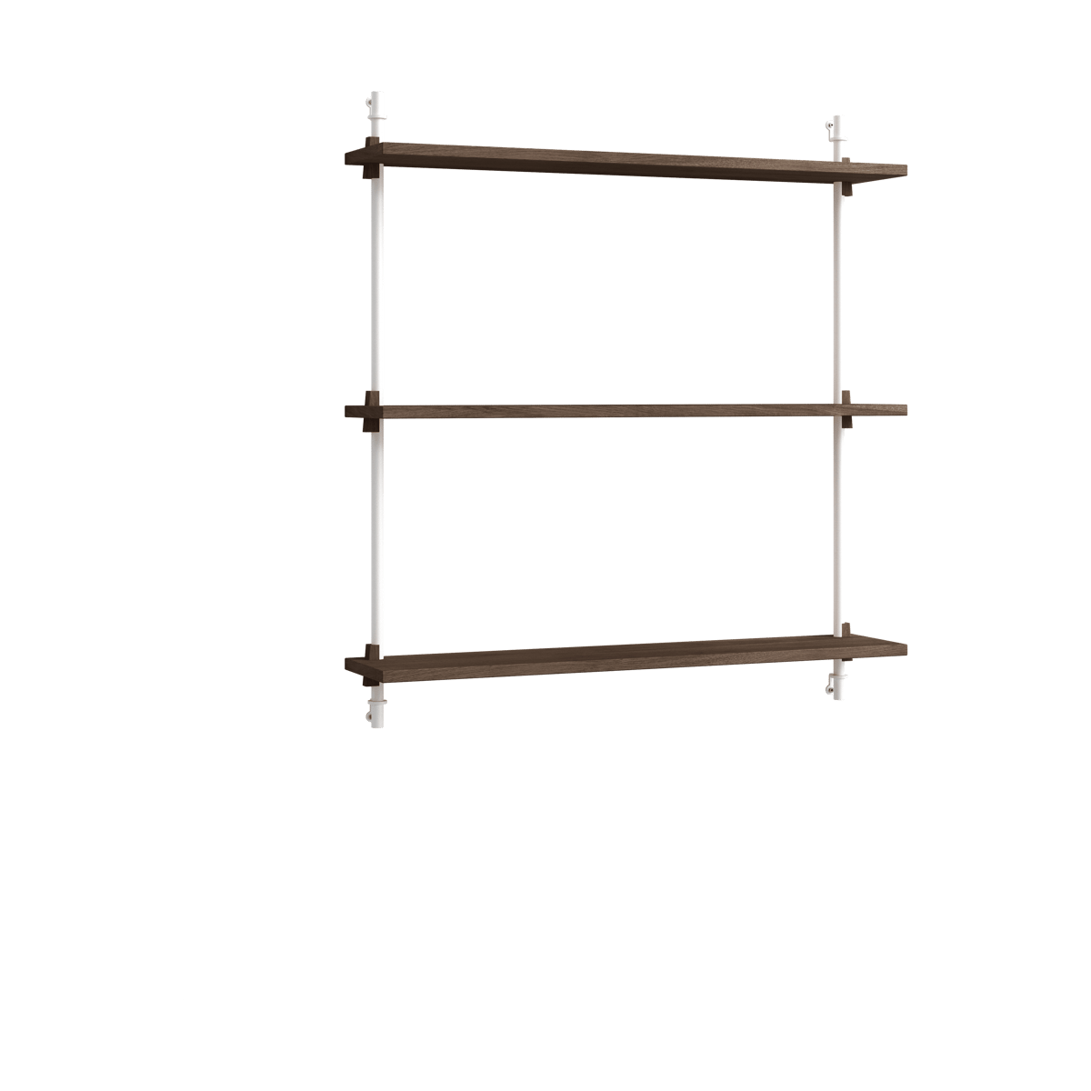 MOEBE Moebe wall shelving ws.85.1 Røkt eik-hvit