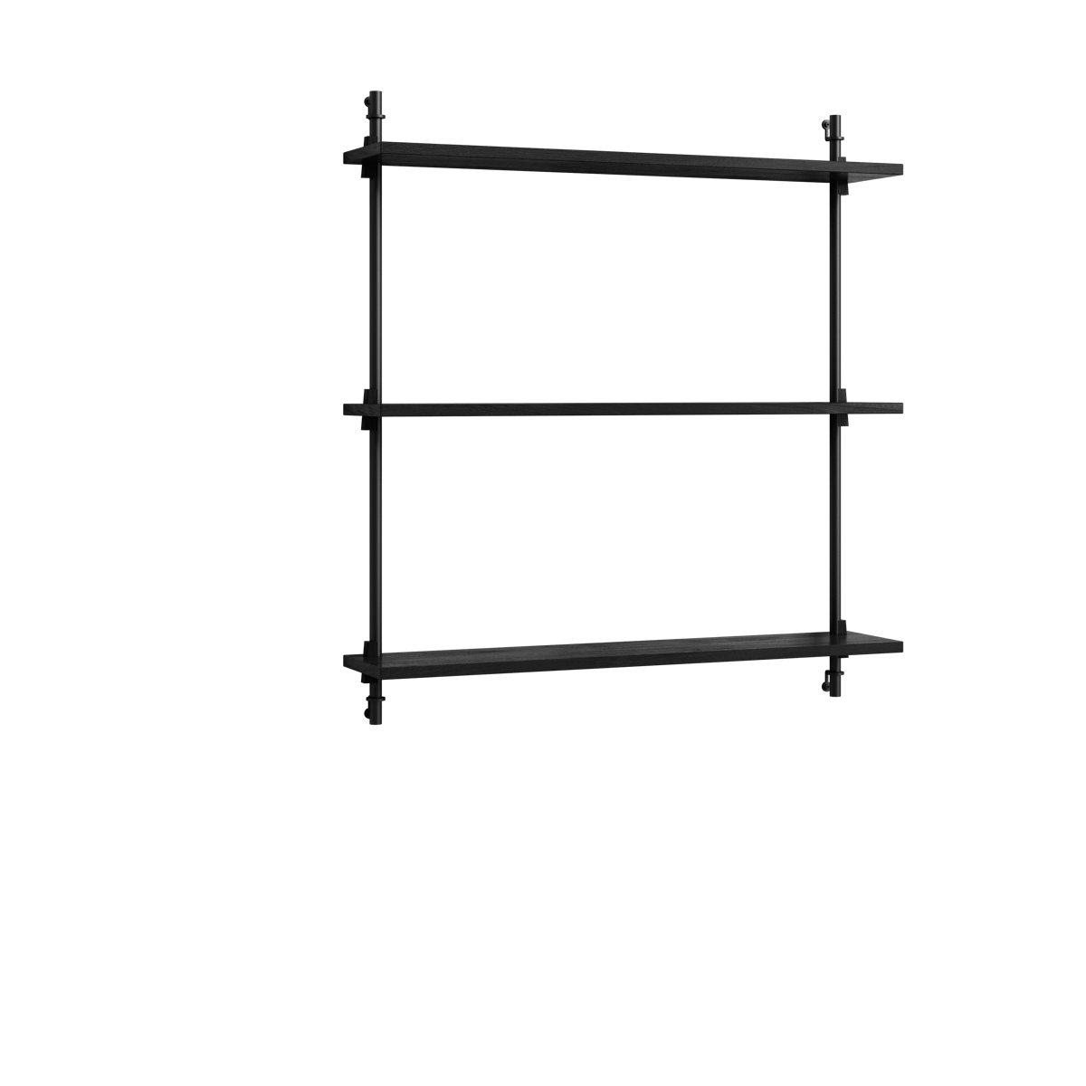 MOEBE Moebe wall shelving ws.85.1 Sort