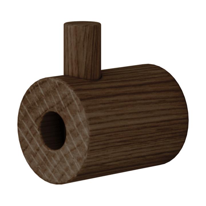 Moebe wooden wall hook krok - Røkt eik - MOEBE