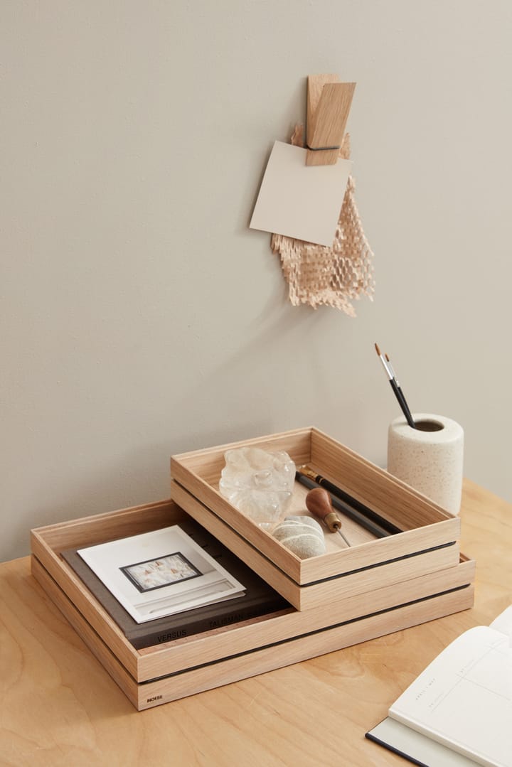 Organise oppbevaringsboks 25 x 34 cm, Wood MOEBE