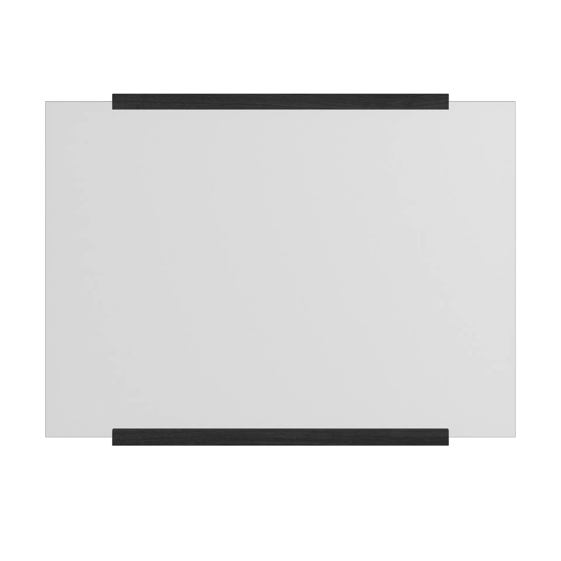 Rektangulært veggspeil 30 x 40 cm, Black MOEBE