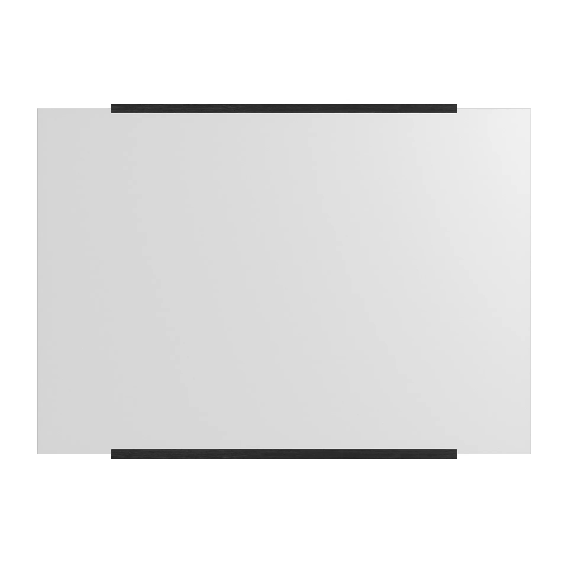 Rektangulært veggspeil 70 x 100 , Black MOEBE