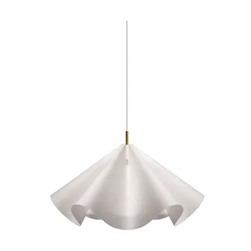 Sinuate pendel - White-brass, medium Ø60x30 cm - MOEBE