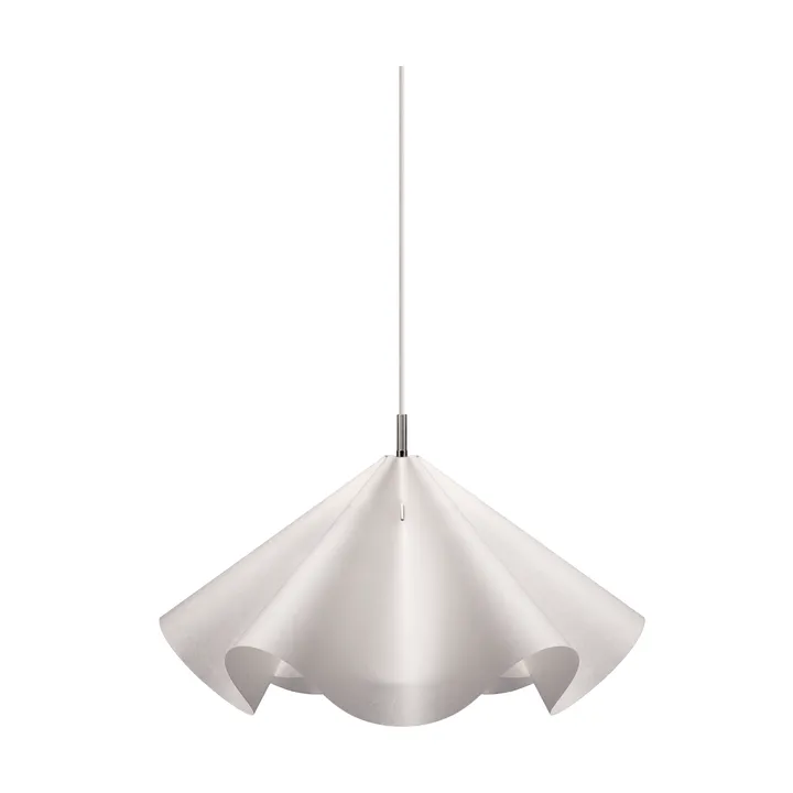 Sinuate pendel - White-rustfritt stål, medium Ø60x30 cm - MOEBE