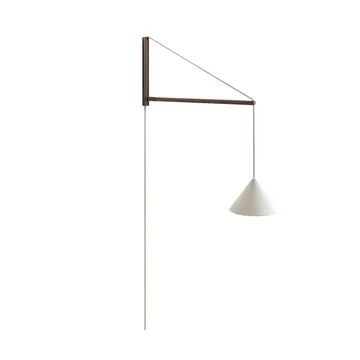 Suspended Wall Lamp - Røkt eik-hvit - MOEBE