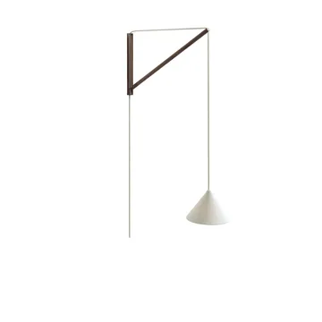 Suspended Wall Lamp - Røkt eik-hvit - MOEBE