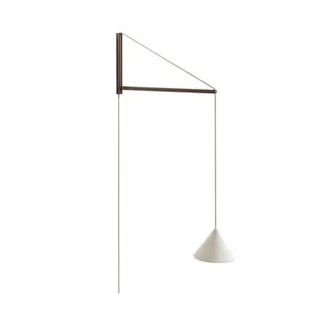 Suspended Wall Lamp - Røkt eik-hvit - MOEBE