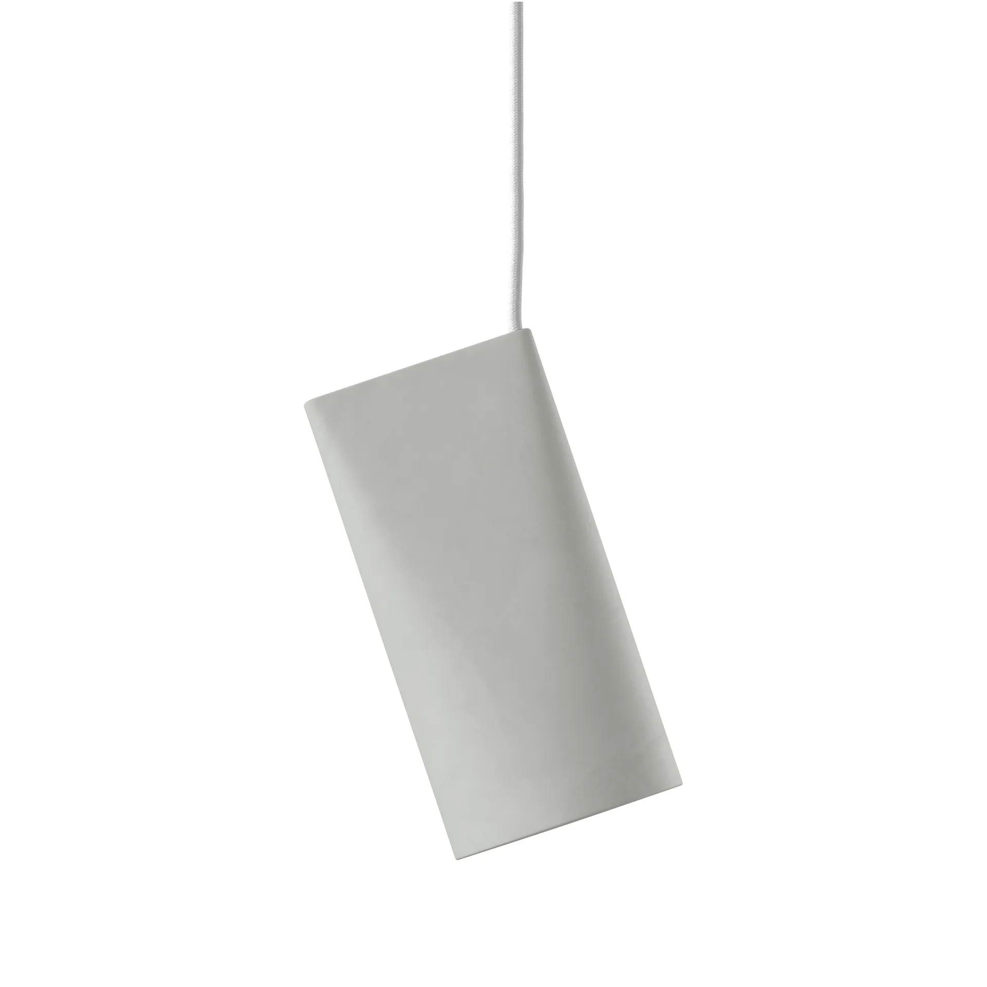 Taklampe keramikk 11,2 x 22 cm, Light Grey MOEBE