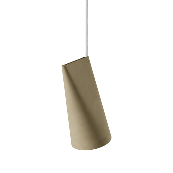 Taklampe keramikk 11,2 x 22 cm, Oliven MOEBE