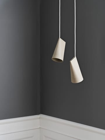 Taklampe keramikk 11,2 x 22 cm - Oliven - MOEBE