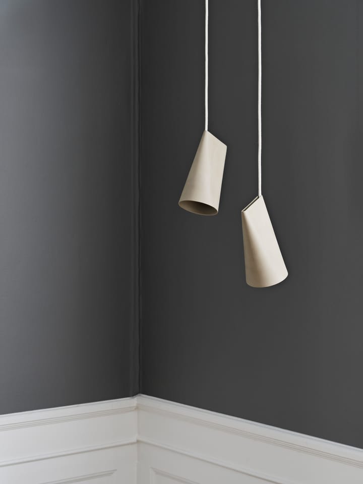 Taklampe keramikk 11,2 x 22 cm, Oliven MOEBE