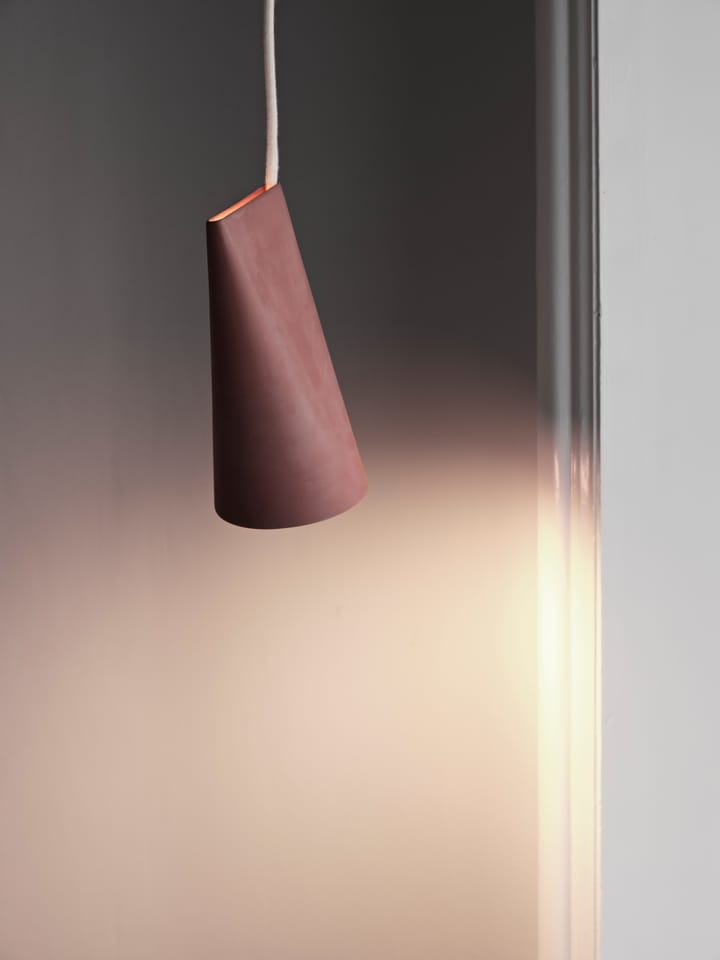 Taklampe keramikk 11,2 x 22 cm, Terra Cotta, Wood MOEBE