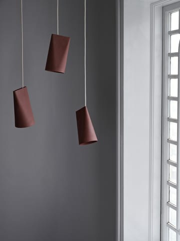 Taklampe keramikk 11,2 x 22 cm - Terra Cotta, Wood - MOEBE