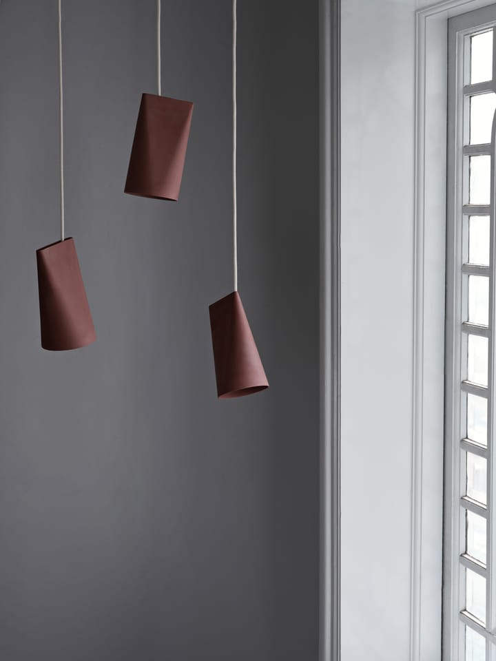 Taklampe keramikk 11,2 x 22 cm, Terra Cotta, Wood MOEBE