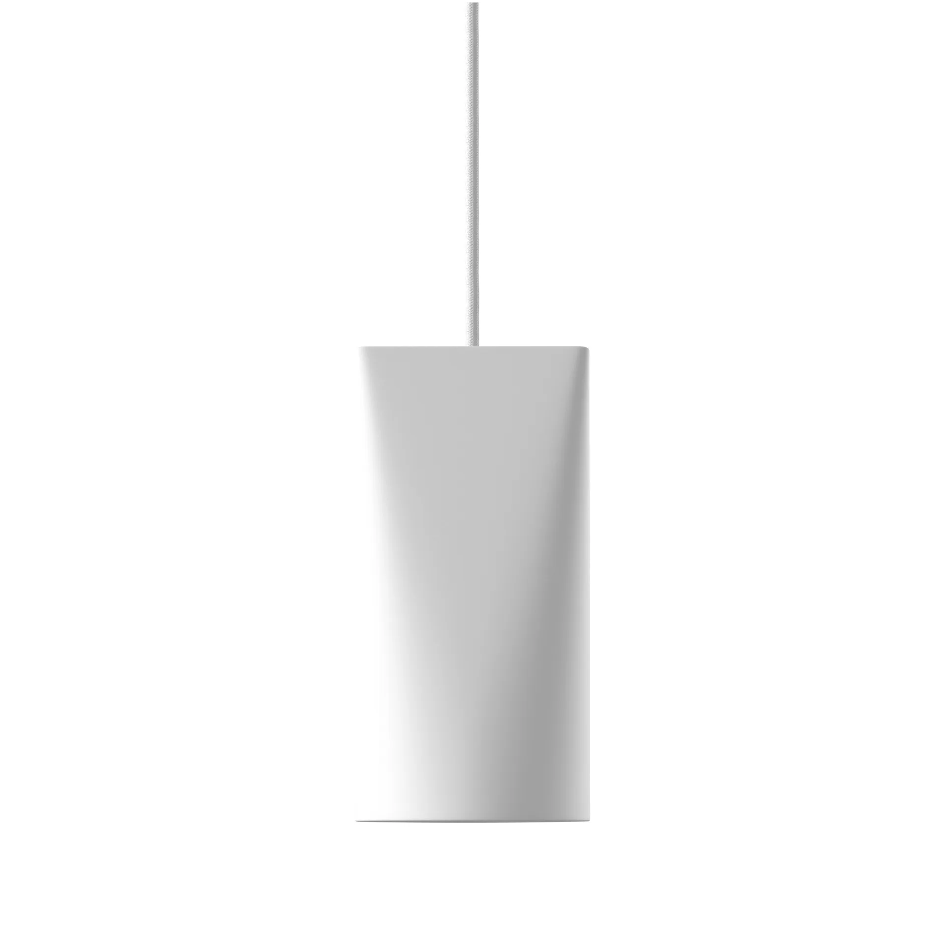 Taklampe keramikk 11,2 x 22 cm, White  MOEBE