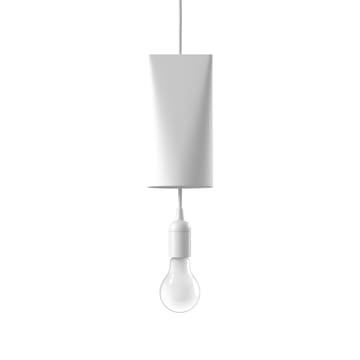 Taklampe keramikk 11,2 x 22 cm - White  - MOEBE