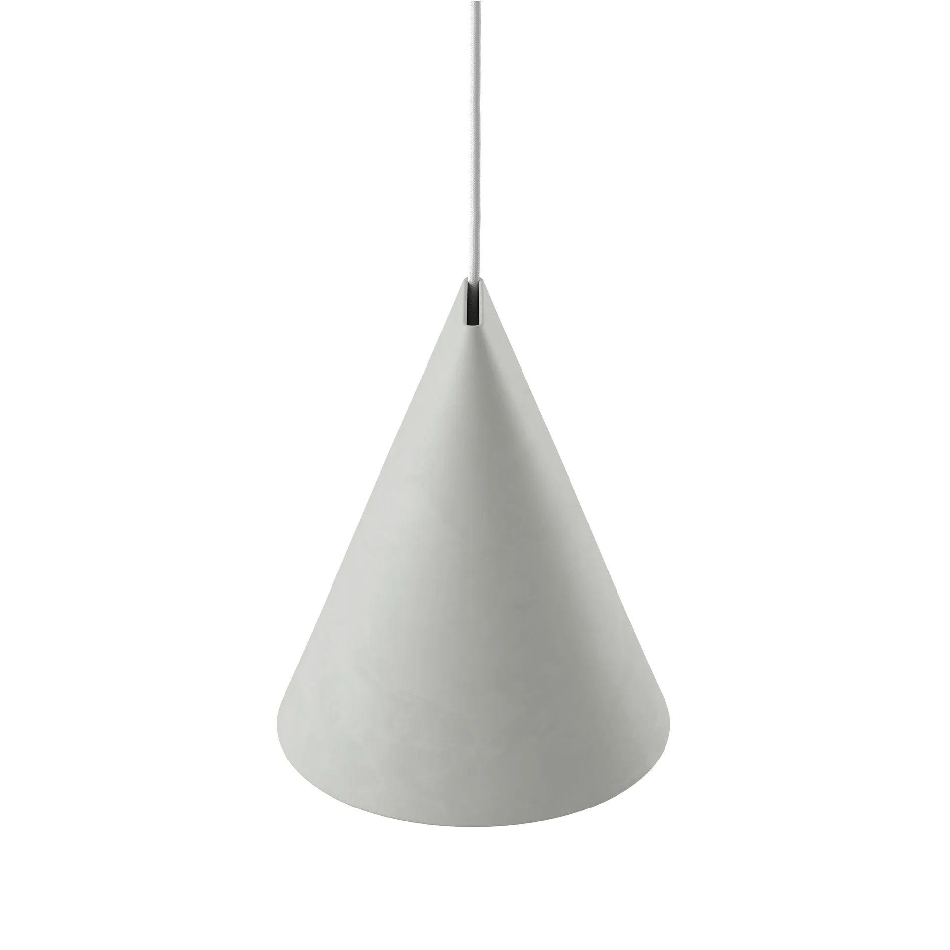 Taklampe keramikk 23 x 23,5 cm, Light Grey MOEBE
