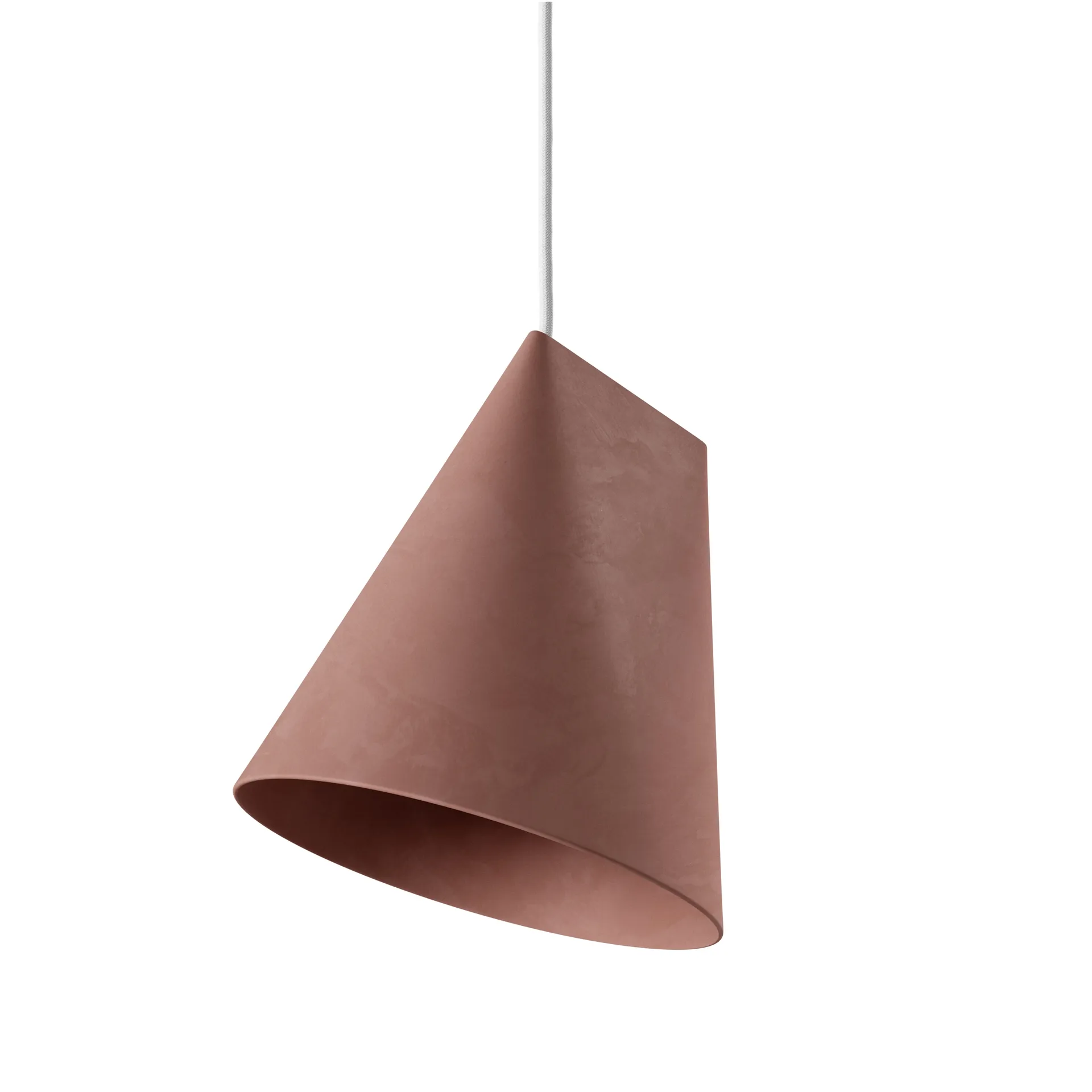 Taklampe keramikk 23 x 23,5 cm, Terra Cotta, Wood MOEBE