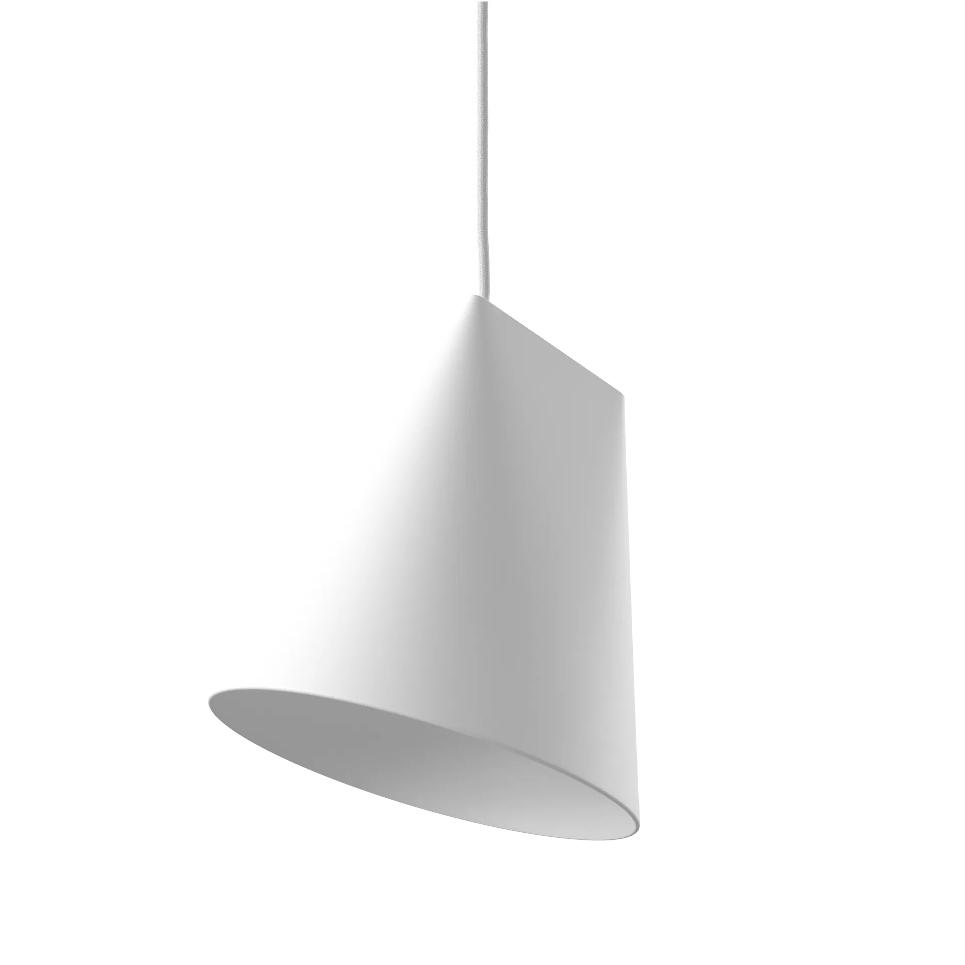 Taklampe keramikk 23 x 23,5 cm, White  MOEBE