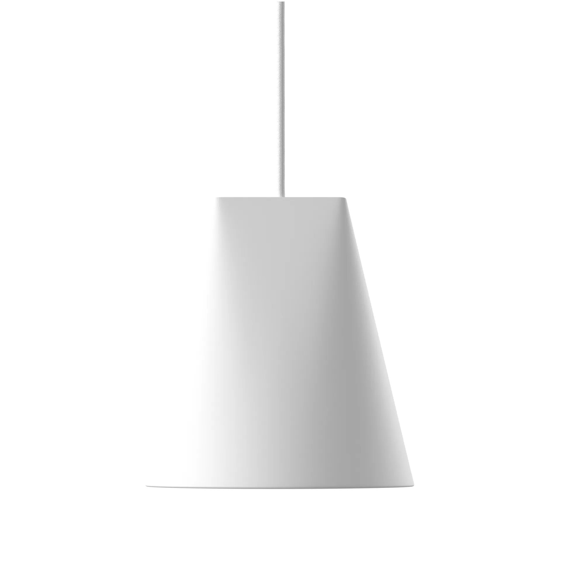 Taklampe keramikk 23 x 23,5 cm, White  MOEBE