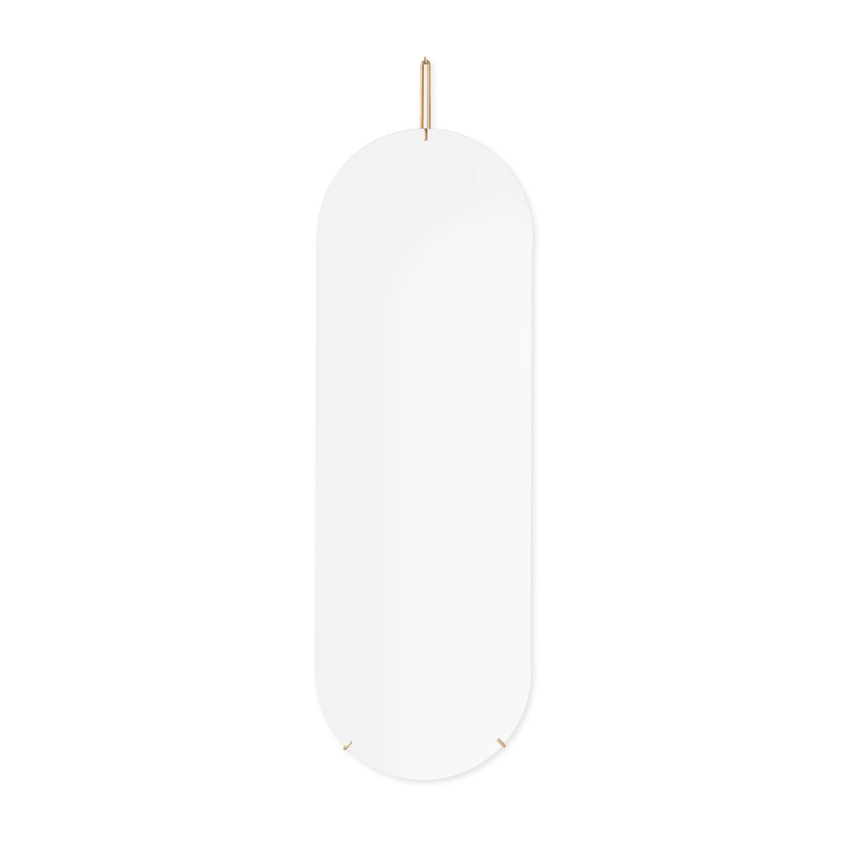 MOEBE Veggspeil 40,4 x 146,9 cm Brass