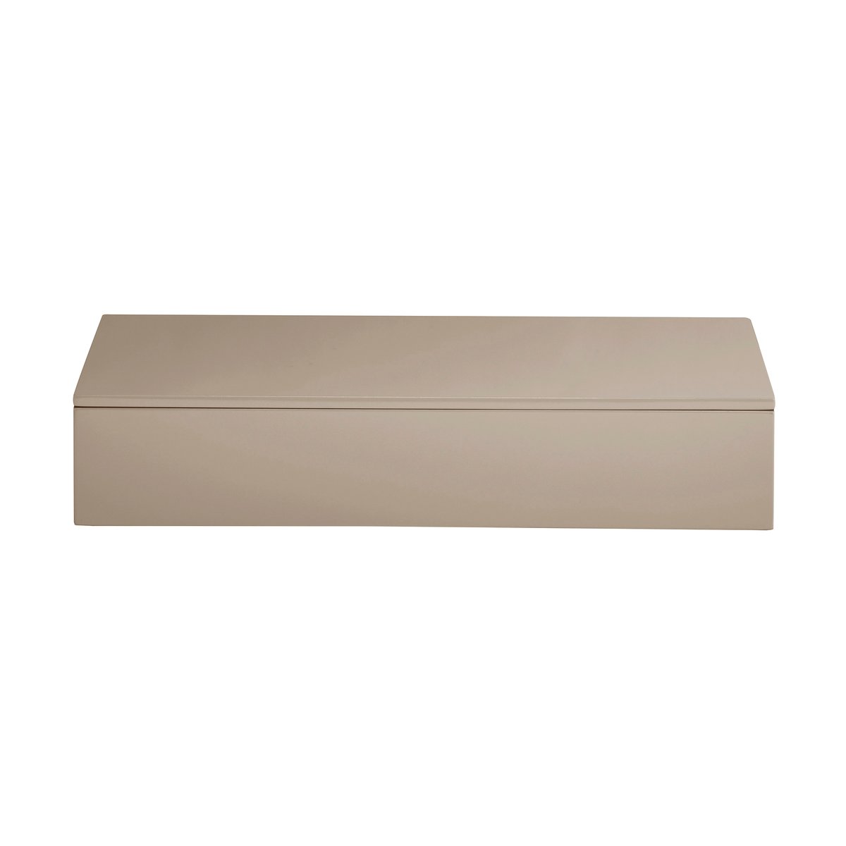 Mojoo Lux lakkert oppbevaringsboks 38x19x7 cm Fawn