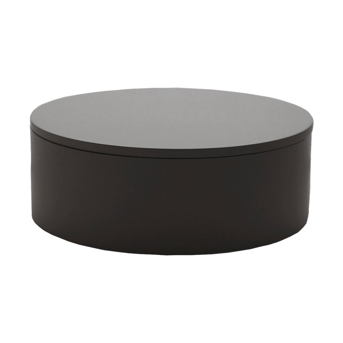 Mojoo Matt lakkert oppbevaringsboks Ø20x7 cm Black