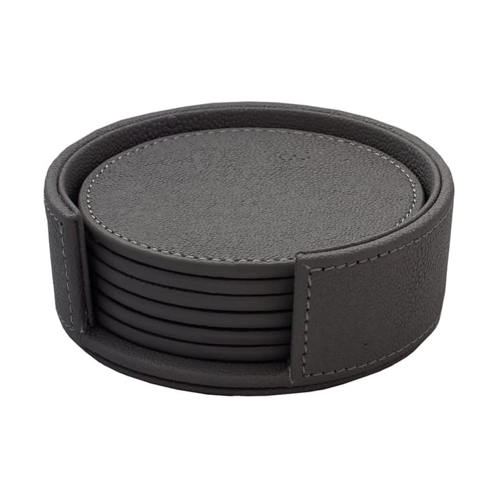 Sting glassunderlegg Ø12 cm 6 stk - Black - Mojoo
