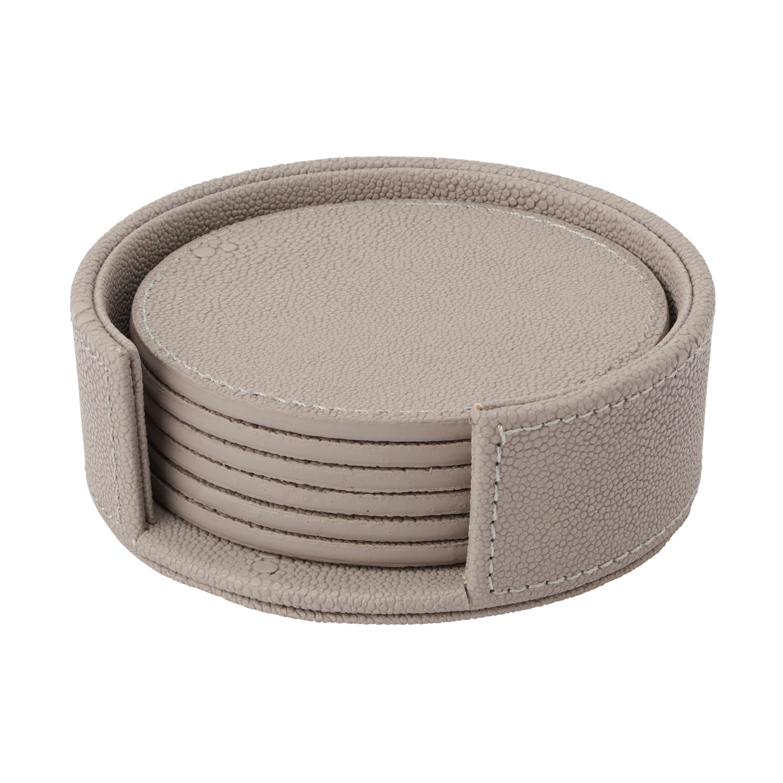 Mojoo Sting glassunderlegg Ø12 cm 6 stk Fawn
