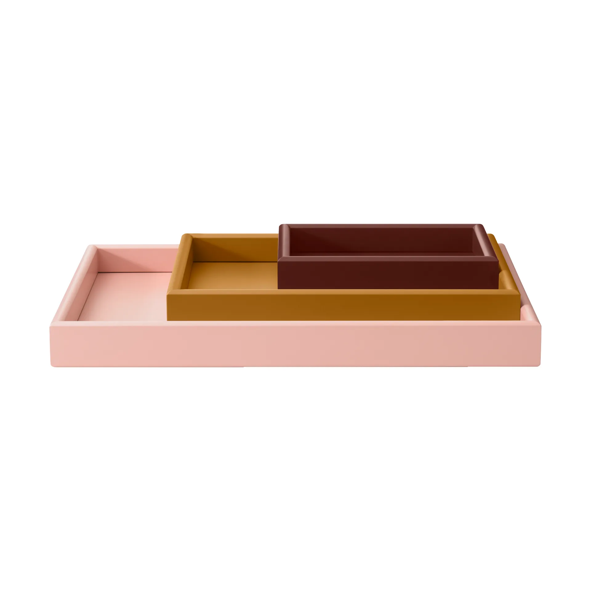 Arrange sett med brett 3 deler, Masala-amber-ruby Montana