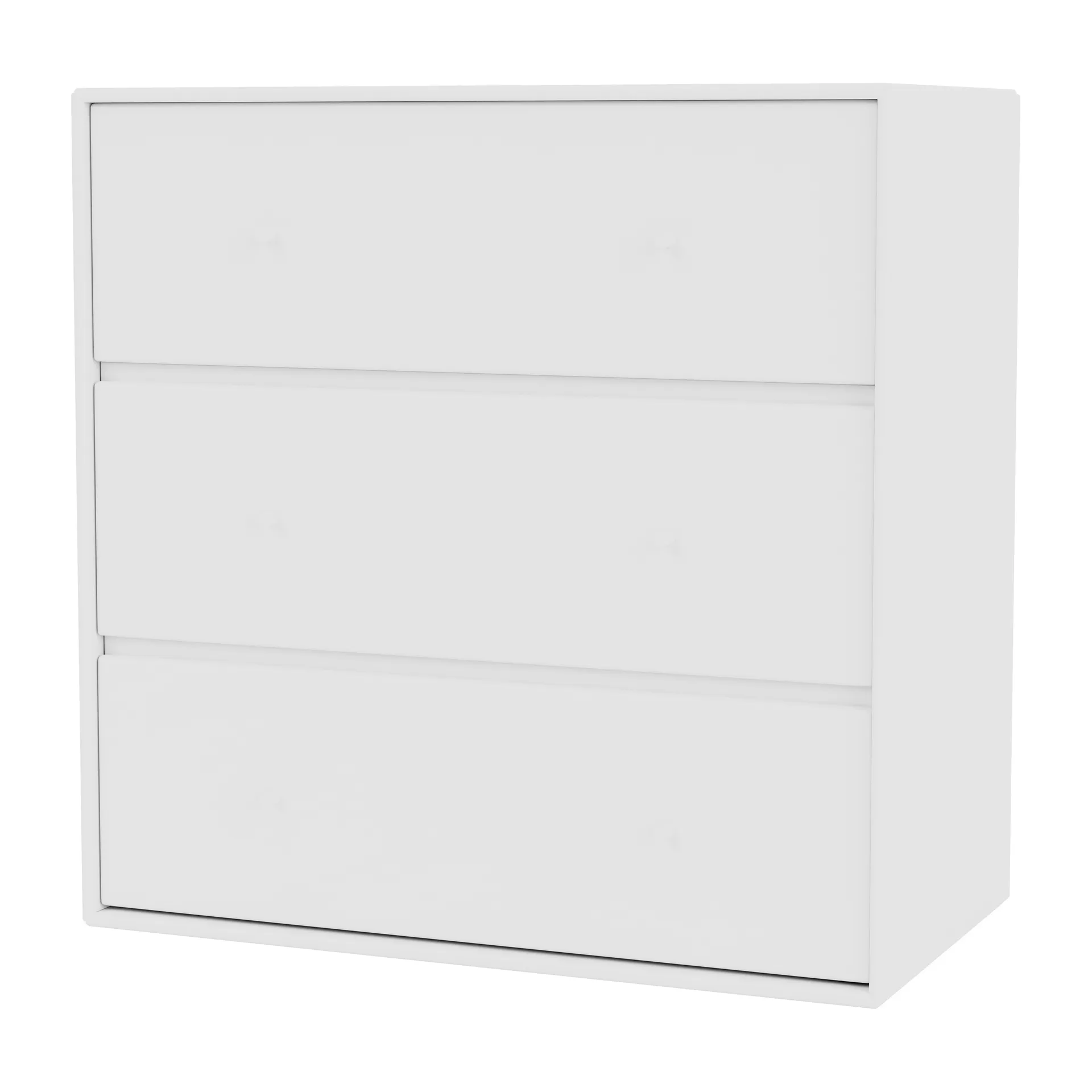 CARRY kommode 3 skuffer, New white Montana