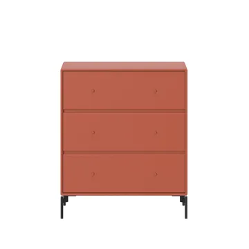 Carry kommode - Hokkaido 162, sortlakkerte ben - Montana