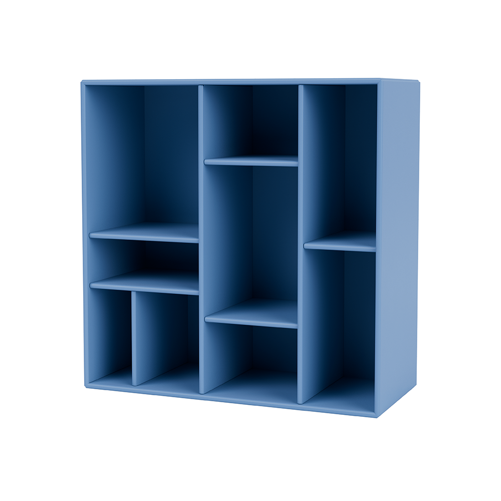 Montana COMPILE dekorativ hylle 69,6x69,6 cm Azure 154