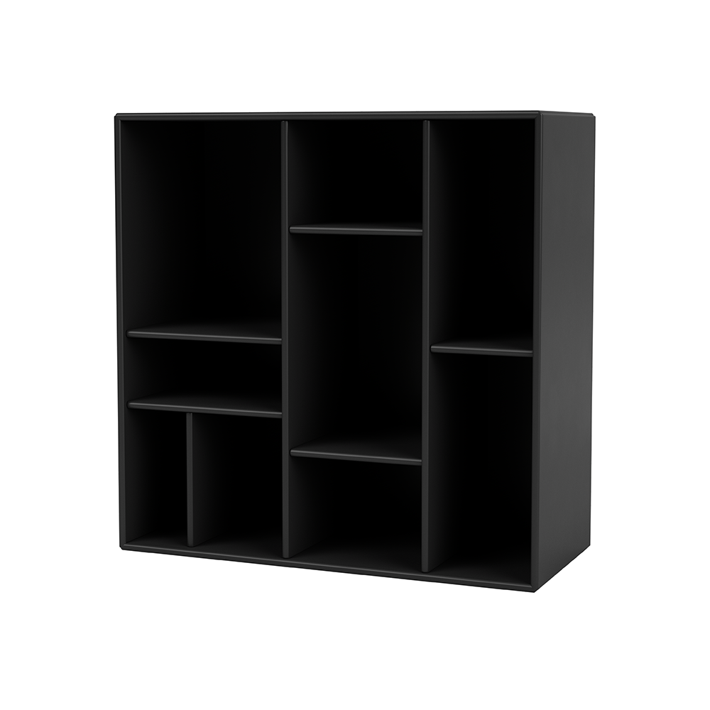 Montana COMPILE dekorativ hylle 69,6x69,6 cm Black 05