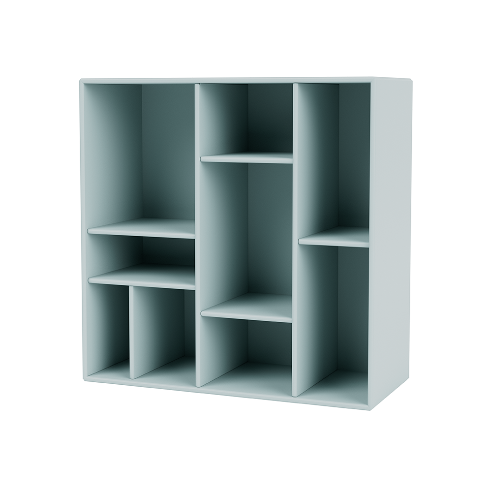 Montana COMPILE dekorativ hylle 69,6x69,6 cm Flint 148