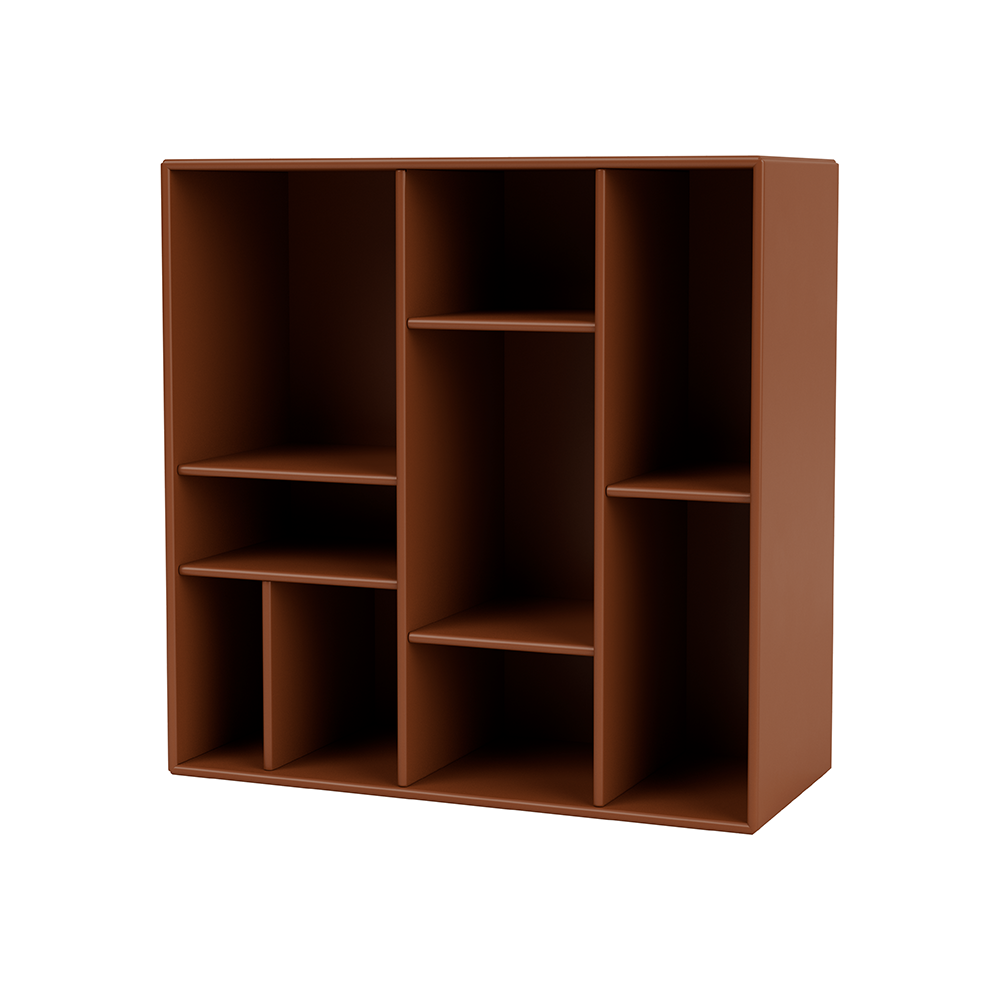 Montana COMPILE dekorativ hylle 69,6x69,6 cm Hazelnut 146