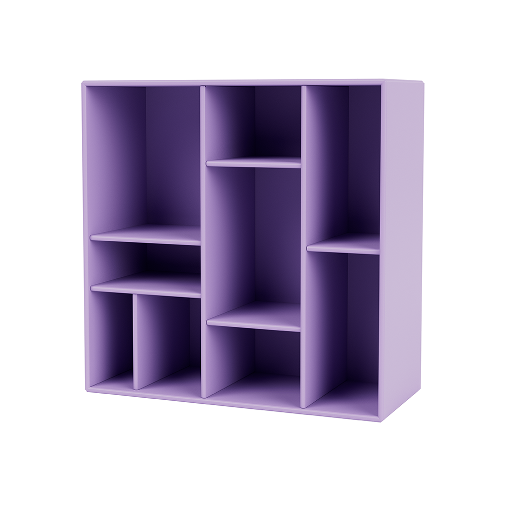 Montana COMPILE dekorativ hylle 69,6x69,6 cm Iris 164