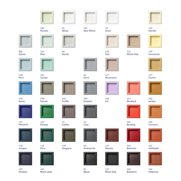 COMPILE dekorativ hylle 69,6x69,6 cm, Iris 164 Montana