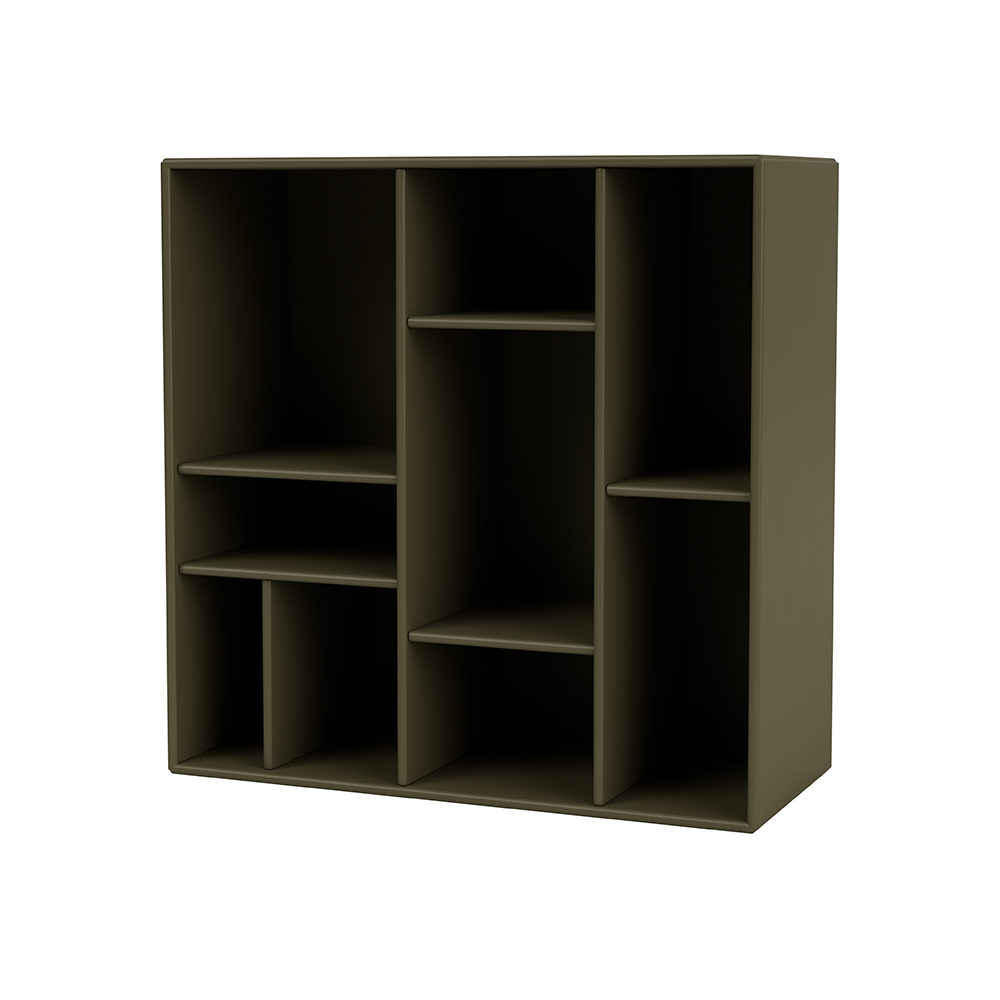 Montana COMPILE dekorativ hylle 69,6x69,6 cm Oregano 139