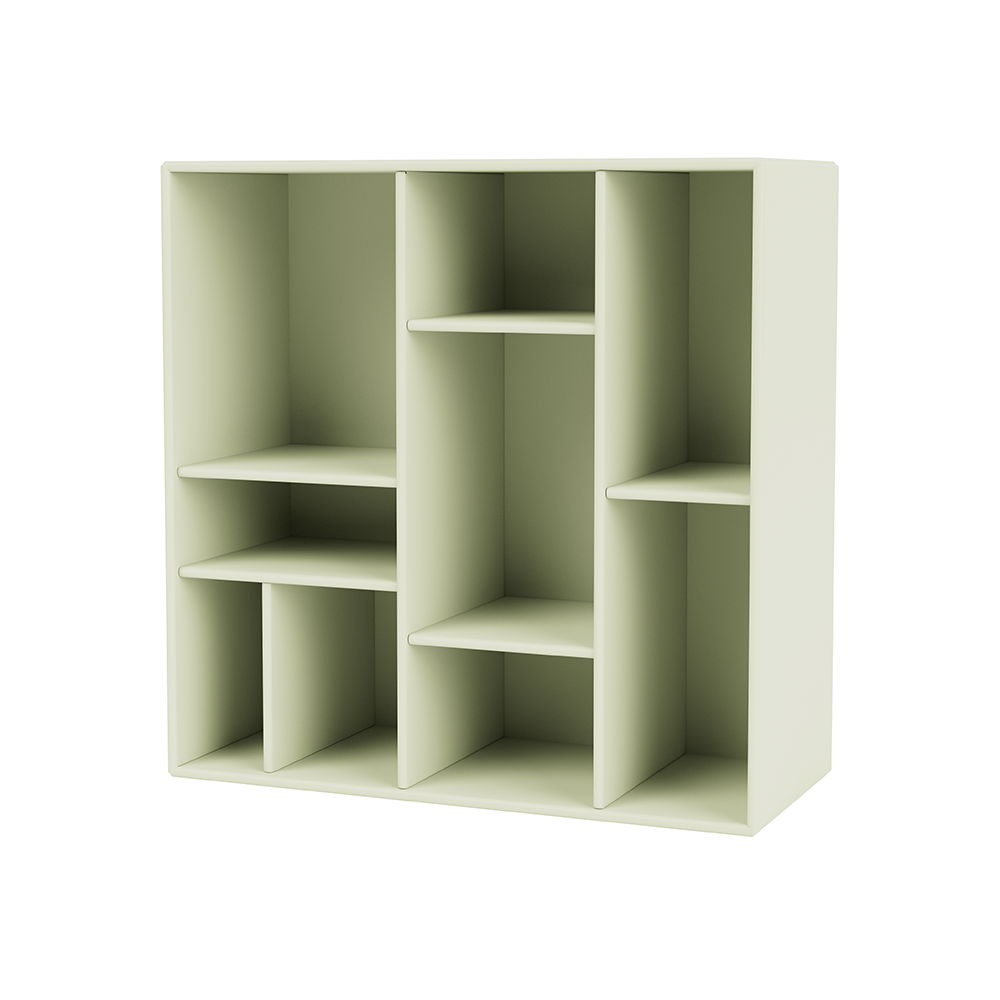Montana COMPILE dekorativ hylle 69,6x69,6 cm Pomelo 140