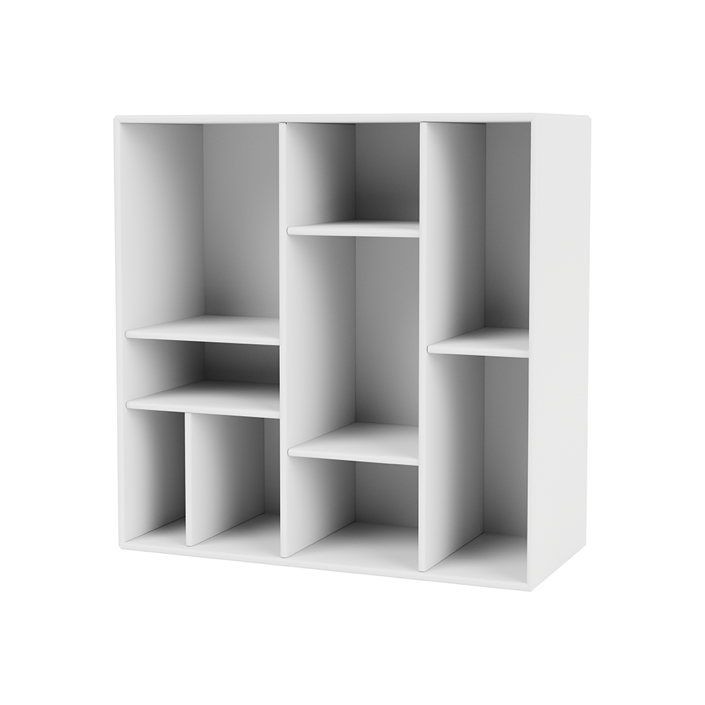 Montana COMPILE dekorativ hylle 69,6x69,6 cm Snow 38