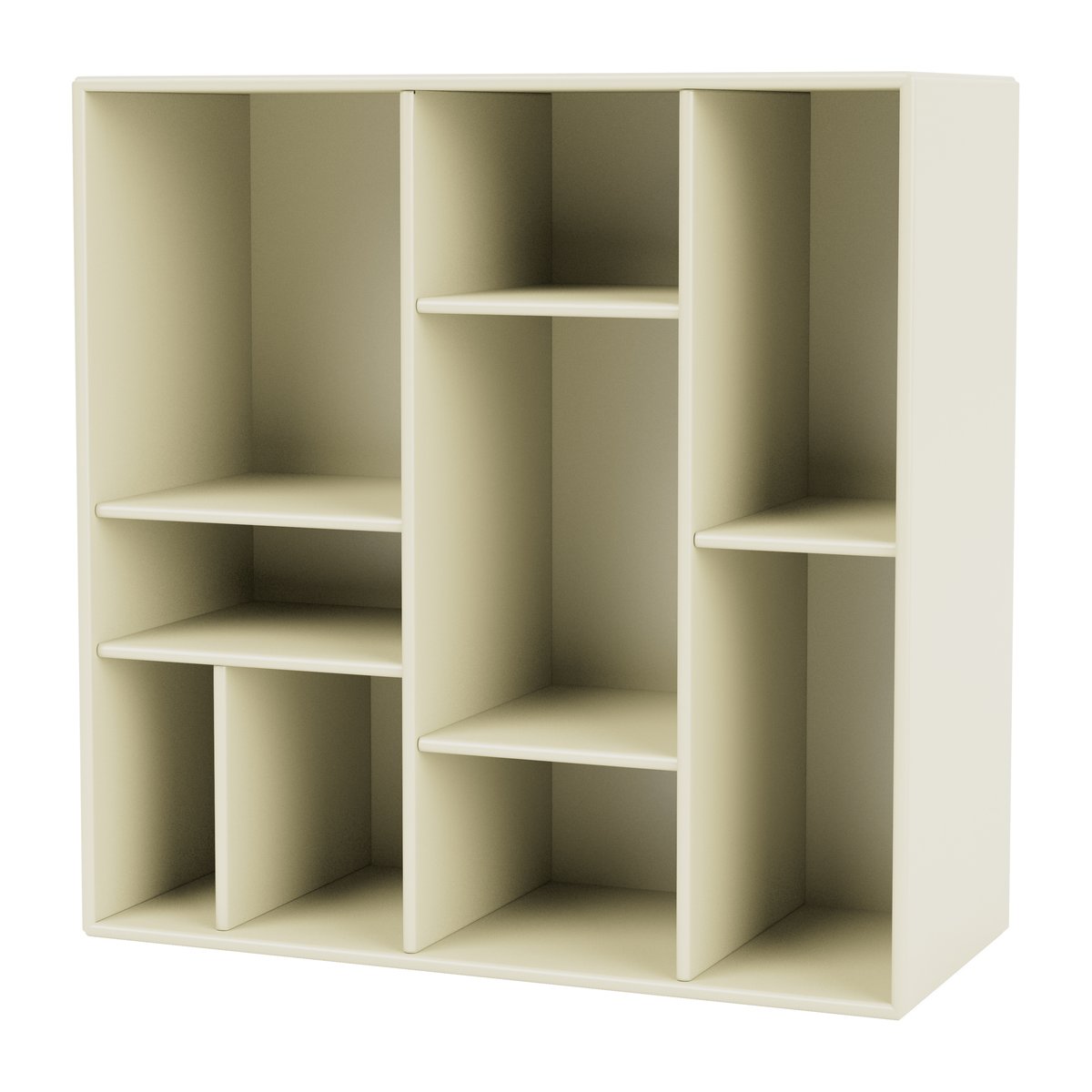 Montana COMPILE dekorativ hylle 69,6x69,6 cm Vanilla 150