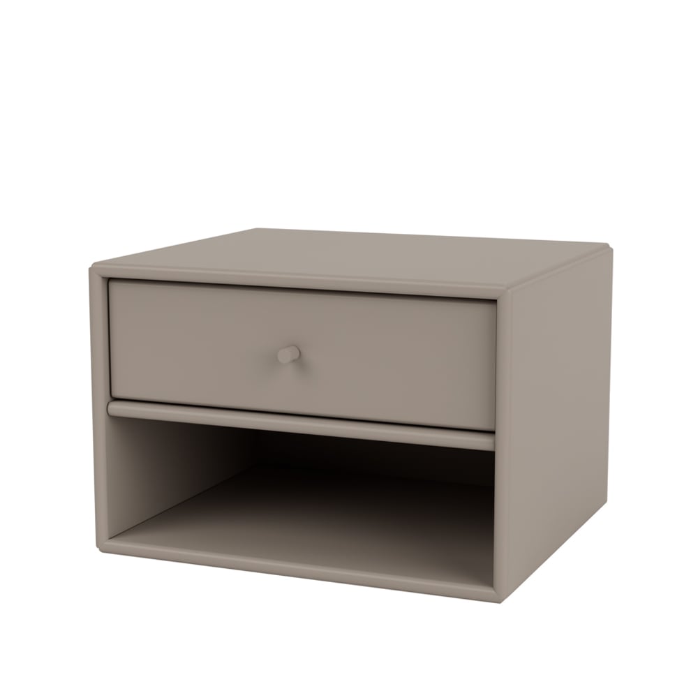 Bilde av Montana Dash nattbord truffle 141 inkl. oppheng cm