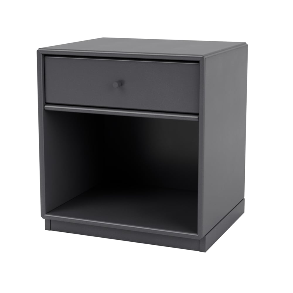 Montana Dream nattbord Coal 36, sokkel 3 cm | Skandinavisk Design | Nattbord | Grå