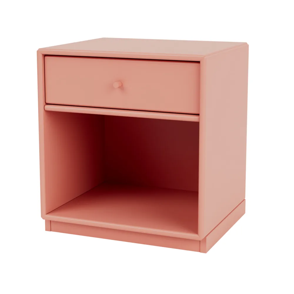 Dream nattbord, Rhubarb 151, sokkel 3 cm Montana