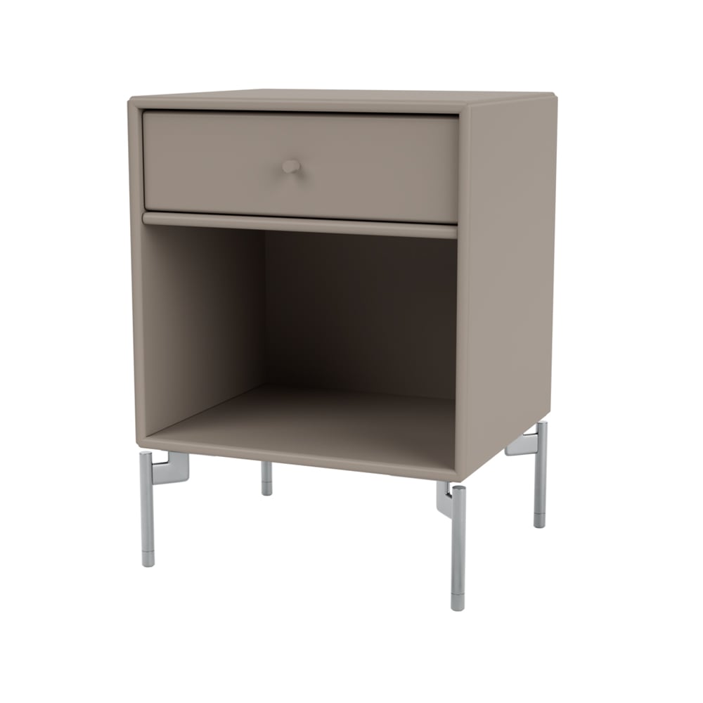 Montana Dream nattbord Truffle 141, kromben | Skandinavisk Design | Nattbord | Beige