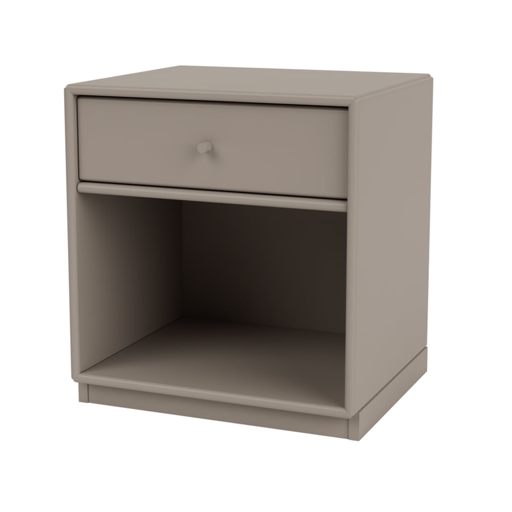 Montana Dream nattbord Truffle 141, sokkel 3 cm | Skandinavisk Design | Nattbord | Beige